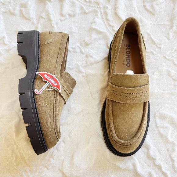 Blondo Kaider Waterproof Lug Loafer Size 7M New - Picture 2 of 9